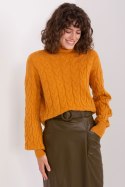 Golf Damski Model AT-SW-2348.93 Dark Yellow - AT Golf Damski Model AT-SW-2348.93 Dark Yellow - AT