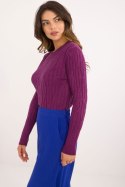 Sweter Damski Model AT-SW-2338-2.61 Violet - AT Sweter Damski Model AT-SW-2338-2.61 Violet - AT