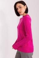 Sweter Damski Model AT-SW-2340.10 Fuksja - AT