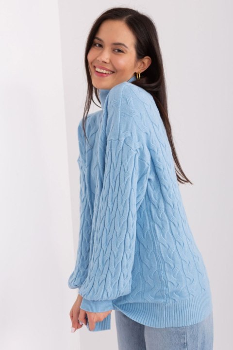 Golf Damski Model AT-SW-2348.88 Light Blue - AT Golf Damski Model AT-SW-2348.88 Light Blue - AT