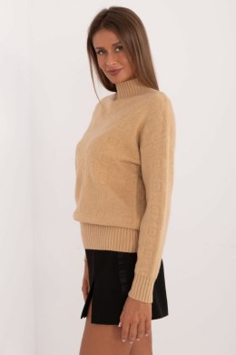 Sweter Damski Model AT-SW-2339.54 Light Camel - AT