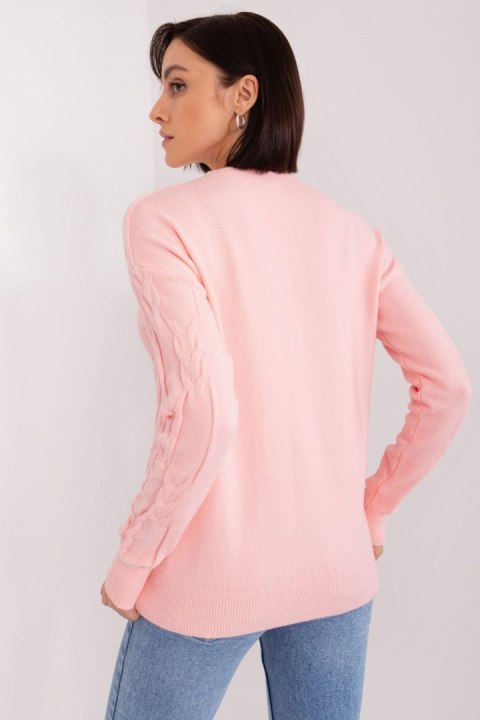 Sweter Damski Model AT-SW-2340.22 Light Pink - AT
