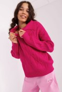 Sweter Damski Model AT-SW-2349-2.96 Fuksja - AT