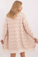 Sweter Kardigan Model AT-SW-2340-A.00 Beige - AT Sweter Kardigan Model AT-SW-2340-A.00 Beige - AT