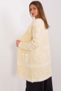 Sweter Kardigan Model AT-SW-234503.00P Light Beige - AT Sweter Kardigan Model AT-SW-234503.00P Light Beige - AT