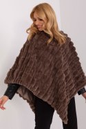 Sweter Ponczo Model AT-PN-2347.68 Brown - AT Sweter Ponczo Model AT-PN-2347.68 Brown - AT
