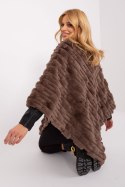 Sweter Ponczo Model AT-PN-2347.68 Brown - AT Sweter Ponczo Model AT-PN-2347.68 Brown - AT