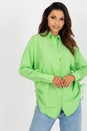 Koszula Damska Model TO-KS-7128.96 Light Green - Factory Price Koszula Damska Model TO-KS-7128.96 Light Green - Factory Price