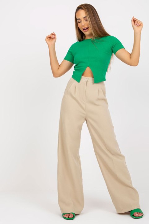 Spodnie Damskie Model BR-SP-235.72 Beige - Xsapienza Spodnie Damskie Model BR-SP-235.72 Beige - Xsapienza
