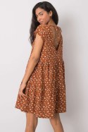Sukienka Model D50051Z30268 Light Brown - Stitch&Soul Sukienka Model D50051Z30268 Light Brown - Stitch&Soul