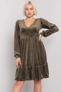 Sukienka Model FA-SK-7530.84P Khaki - Fancy Sukienka Model FA-SK-7530.84P Khaki - Fancy