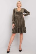 Sukienka Model FA-SK-7530.84P Khaki - Fancy Sukienka Model FA-SK-7530.84P Khaki - Fancy