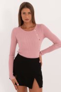 Sweter Damski Model AT-SW-2332-2.65 Dark Pink - AT Sweter Damski Model AT-SW-2332-2.65 Dark Pink - AT