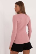 Sweter Damski Model AT-SW-2332-2.65 Dark Pink - AT Sweter Damski Model AT-SW-2332-2.65 Dark Pink - AT