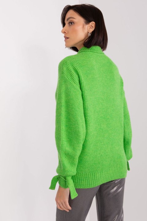 Sweter Damski Model BA-SW-0305.67P Light Green - Badu Sweter Damski Model BA-SW-0305.67P Light Green - Badu