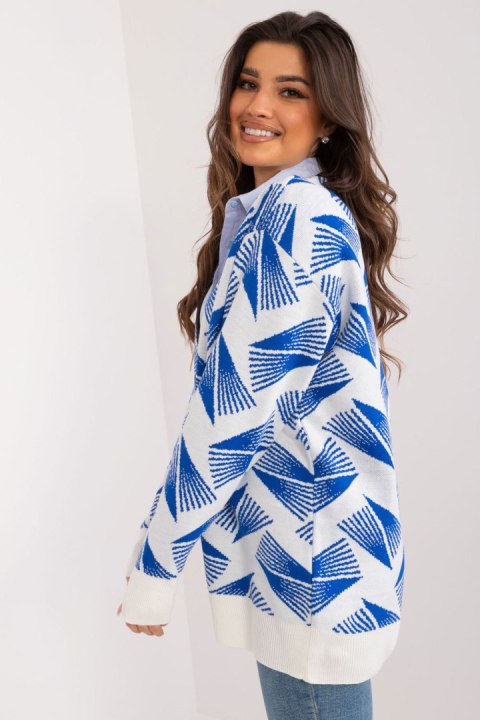 Sweter Damski Model BA-SW-12035.09 Cobalt - Badu