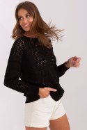 Sweter Damski Model BA-SW-9007.85P Black - Badu Sweter Damski Model BA-SW-9007.85P Black - Badu