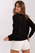 Sweter Damski Model BA-SW-9007.85P Black - Badu Sweter Damski Model BA-SW-9007.85P Black - Badu