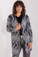 Sweter Kardigan Model AT-SW-234701.34 Grey - AT Sweter Kardigan Model AT-SW-234701.34 Grey - AT