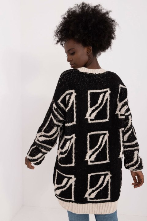 Sweter Damski Model BA-SW-0277.02 Black - Badu Sweter Damski Model BA-SW-0277.02 Black - Badu