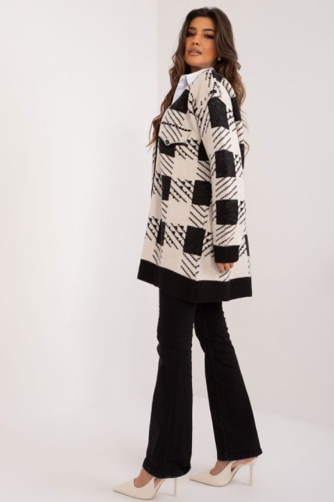 Sweter Damski Model BA-SW-0538.29 Black/Beige - Badu