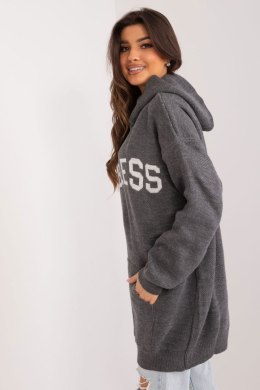 Sweter Damski Model BA-SW-0563.02 Dark Grey - Badu