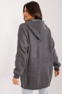 Sweter Damski Model BA-SW-0563.02 Dark Grey - Badu Sweter Damski Model BA-SW-0563.02 Dark Grey - Badu