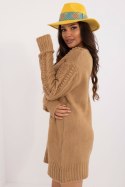 Sweter Damski Model BA-SW-0574.44 Camel - Badu Sweter Damski Model BA-SW-0574.44 Camel - Badu