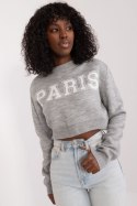 Sweter Damski Model BA-SW-1489.24 Light Grey - Badu