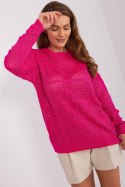 Sweter Damski Model BA-SW-9007.85P Fuksja - Badu Sweter Damski Model BA-SW-9007.85P Fuksja - Badu