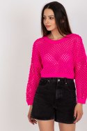 Sweter Damski Model BA-SW-9008.35P Fluo Pink - Badu Sweter Damski Model BA-SW-9008.35P Fluo Pink - Badu