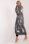 Sweter Kardigan Model BA-SW-14105.27 Dark Grey - Badu Sweter Kardigan Model BA-SW-14105.27 Dark Grey - Badu