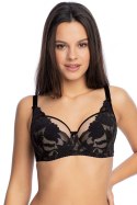 Biustonosz Soft Biustonosz Semi-Soft Model Keto 1134 Black - Gaia Biustonosz Soft Biustonosz Semi-Soft Model Keto 1134 Black - Gaia