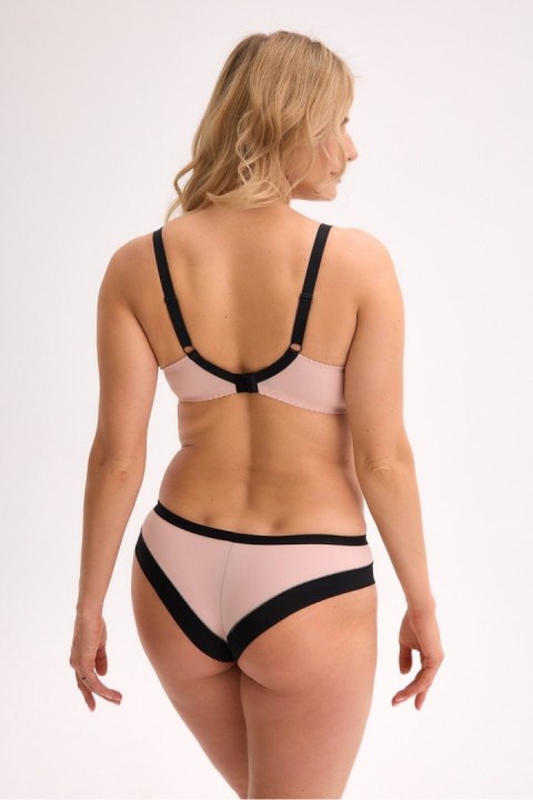 Biustonosz Soft Model 1328 Black/Beige - Gaia Biustonosz Soft Model 1328 Black/Beige - Gaia