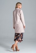 Płaszcz Model M832 Pink Melange - Figl Płaszcz Model M832 Pink Melange - Figl