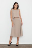 Spódnica Komplet Model M578 Beige - Figl Spódnica Komplet Model M578 Beige - Figl