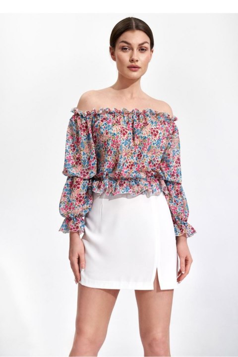 Spódnica Model M866 Ecru - Figl Spódnica Model M866 Ecru - Figl