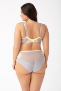 Biustonosz Soft Model Limoncello K772 Yellow/Grey - Gorsenia Lingerie Biustonosz Soft Model Limoncello K772 Yellow/Grey - Gorsenia Lingerie