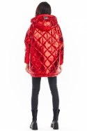 Kurtka Damska Model A385 Red Pikówka - awama Kurtka Damska Model A385 Red Pikówka - awama